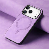 Solid‑Color Magnetic Full Cover Shockproof Case for iphone