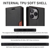 Magnetic Flip Wallet Card Slot Leather Case for iphone