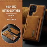 Magnetic Wallet Leather Case for Samsung