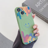 Creative Smiley Face Magnetic Shockproof Case for iphone