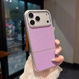 Simple Leather Shockproof Case for iphone
