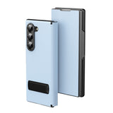 Full‑Cover Leather Flip Case with Stand for Samsung Z Fold