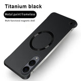 Matte Metal Thin Frameless Magnetic Case  for Samsung