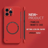 Magnetic Ultra Thin Matte Frameless Case for iphone