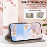 Detachable Crossbody Zipper Wallet Leather Case for iphone