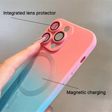 Gradient Magnetic Full Coverage Case for iphone
