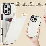 Shockproof Leather Case With Accordion Card Slot for iphone