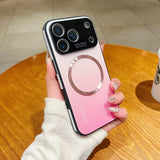 Premium Magnetic Iridescent Gradient Case for iphone