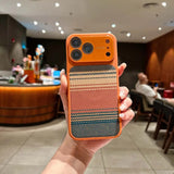 Luxury Carbon Fiber Texture Magnetic Case for iphone