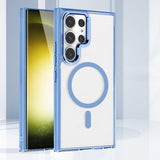 Clear Shockproof Magnetic Case for Samsung