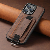 Leather Card Holder Stand Case for iphone