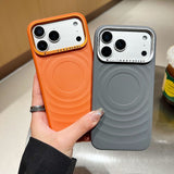Soft Touch Wave Rhinestone Shockproof Case for iphone