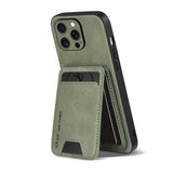 Full Coverage Leather Card Holder Case for iphone
