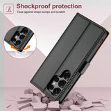 Leather Flip Wallet Card Holder Case for Samsung
