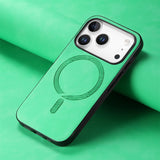 Solid‑Color Magnetic Full Cover Shockproof Case for iphone