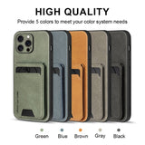 Full Coverage Leather Card Holder Case for iphone