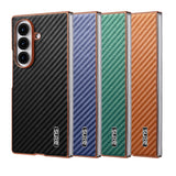 Shockproof Carbon Fiber Texture Shell‑Film Integrated Case for Samsung Z Fold