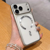 Luxury Matte Translucent Magnetic Case for iphone