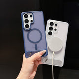 Invisible Magnetic Kickstand Case for Samsung
