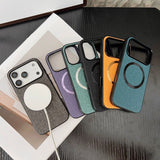 Simple Fabric‑Texture Magnetic Case for iphone
