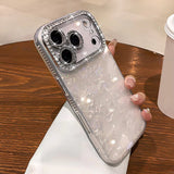Glitter Shell Pattern Love Case for iphone
