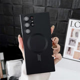 Luxury Matte Magnetic Case for Samsung