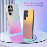 Magnetic Matte Clear Rainbow Gradient Case for Samsung
