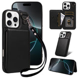 Stylish Minimalist Wallet Leather Case for iphone
