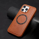 Magnetic Shockproof Leather Case for iphone