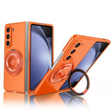 Magnetic Shockproof Rotating Stand Case for Samsung Z Fold
