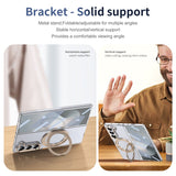 Magnetic One‑Piece Case With Screen Protector &  Rotating Stand for Samsung Z Fold