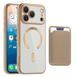 Anti-Drop Magnetic Card Holder Case for iphone