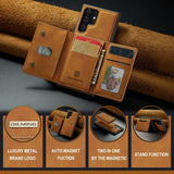 Magnetic Wallet Leather Case for Samsung