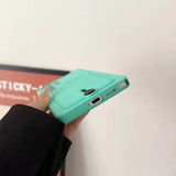 Card Bag Slot Holder Wallet Silicone Phone Case for Samsung