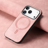 Solid‑Color Magnetic Full Cover Shockproof Case for iphone