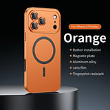Magnetic Alloy Frame Case with Snap Lock for iphone