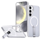 Honeycomb Cooling Magnetic Kickstand Case for Samsung