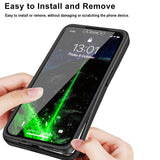 Clear Full‑Coverage Shockproof All‑in‑One Shell‑Film Case for iphone