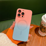 Gradient Magnetic Full Coverage Case for iphone