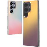 Magnetic Matte Clear Rainbow Gradient Case for Samsung