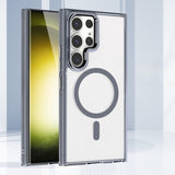 Clear Shockproof Magnetic Case for Samsung