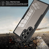 Full‑Cover Shockproof Shell‑Film Integrated Case for Samsung