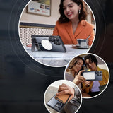 Magnetic Matte Skin‑Feel Shockproof Stand Case for Samsung