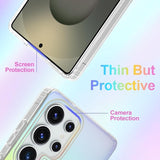 Shockproof Magnetic Matte Rainbow Gradient Case for Samsung