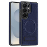 Magnetic Anti-Drop Leather Case with Stand for Samsung