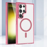 Clear Shockproof Magnetic Case for Samsung