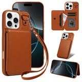 Stylish Minimalist Wallet Leather Case for iphone