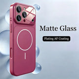 Original Nano Frosted Glass Magnetic Case for iphone