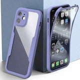 Clear Full‑Coverage Shockproof All‑in‑One Shell‑Film Case for iphone
