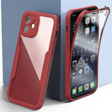 Clear Full‑Coverage Shockproof All‑in‑One Shell‑Film Case for iphone